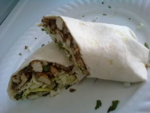 Hühnchen-Burrito