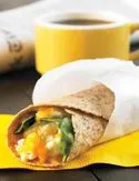 BB - Spinat, Ei und Käse Frühstücks-Wrap