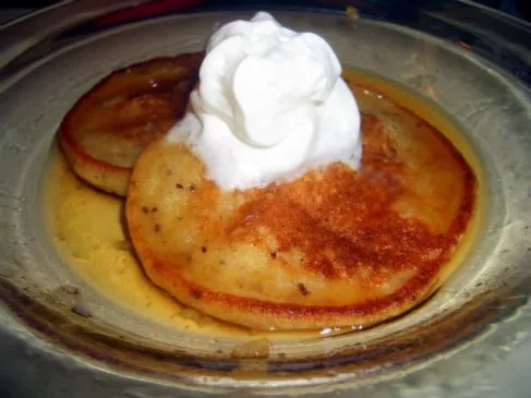 Bananen-Apfel-Pfannkuchen (1-3 Portionen)