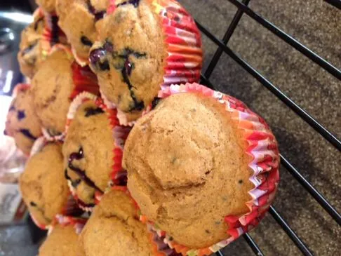 Vegane Blaubeermuffins