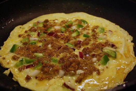 Mexikanisches Omelett mit Chorizo