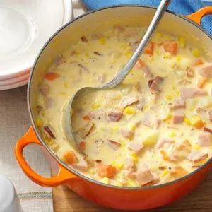 Käse-Schinken-Chowder