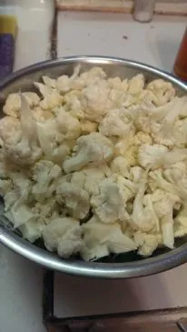 Blumenkohl-Lauch-Suppe mit Mais