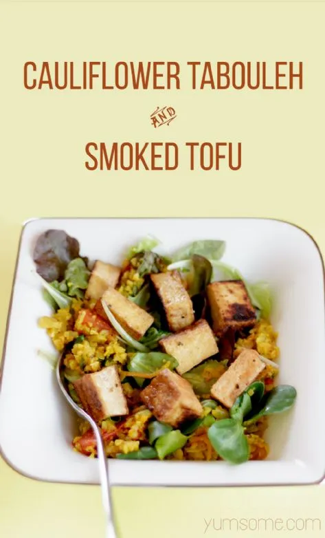 TheGoktor's 5:2-Diät 65-Kalorien marokkanischer Blumenkohl-Tabbouleh (Vegan)