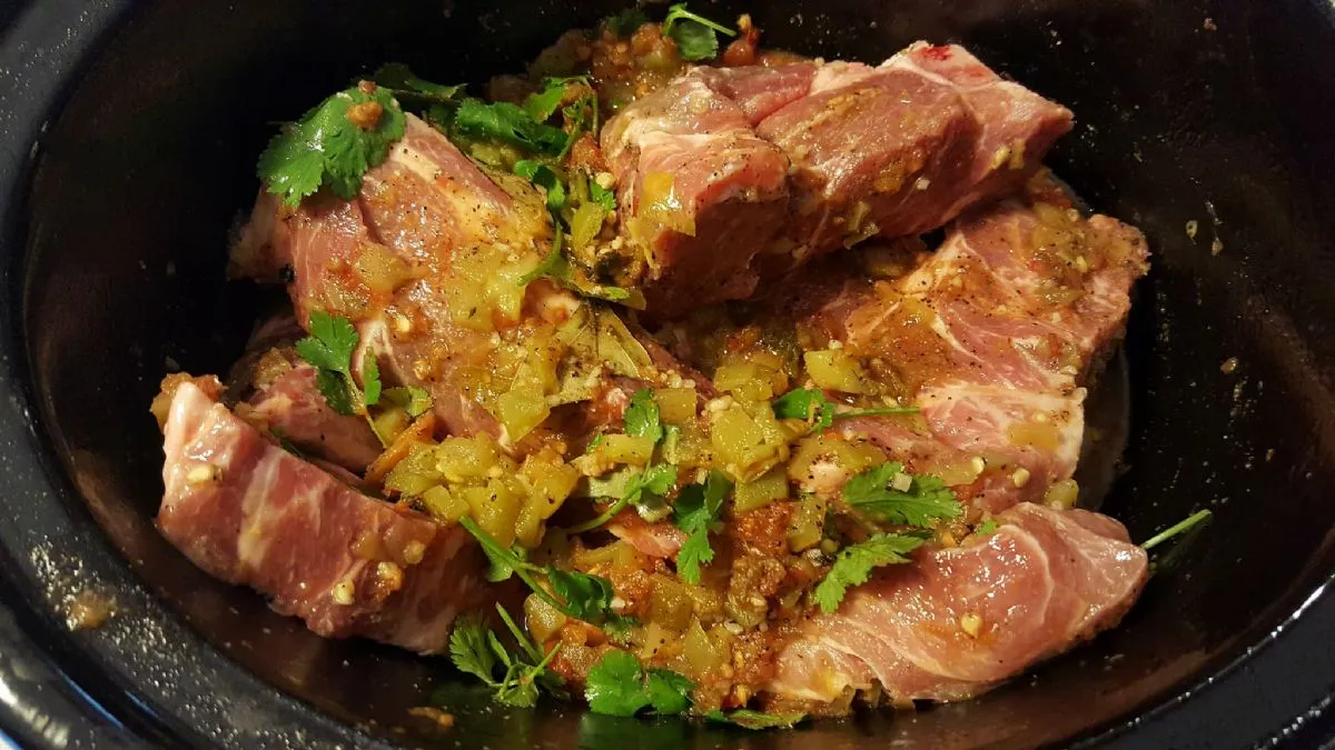 Grünes Chili-Schweinefleisch