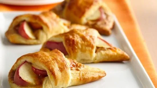 Apfelkuchen-Crescents