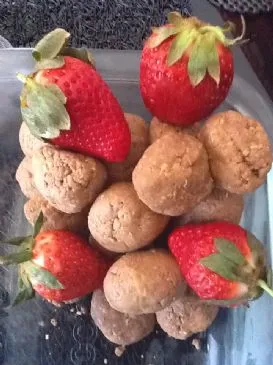 Erdnussbutter-Protein-Bälle ohne Backen