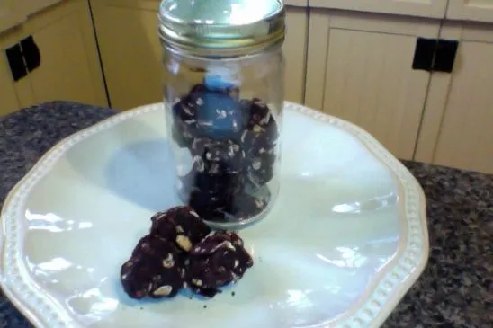 Schokoladen-Erdnussbutter "Trüffel"