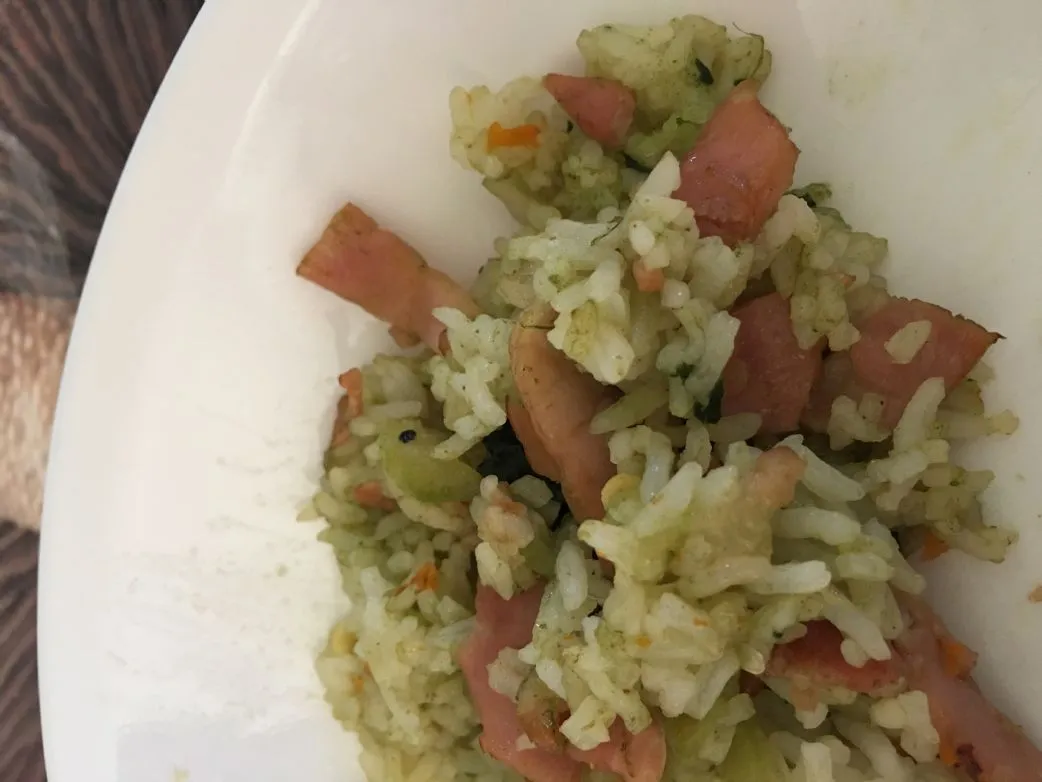 Gebratener Jasminreis mit Kokosöl