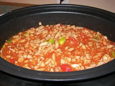 Leckeres Puten-Chili aus dem Crockpot