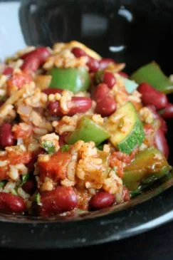 Gesellschaftsbohnen & Reis