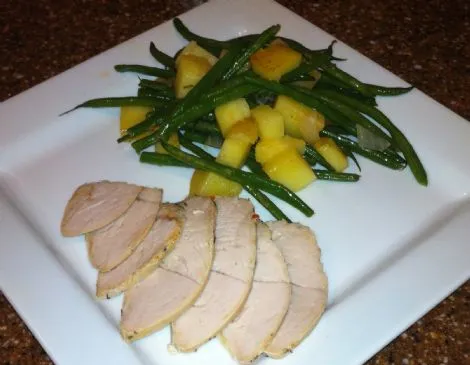 8s Schnelle & Einfache Kartoffeln & grüne Bohnen