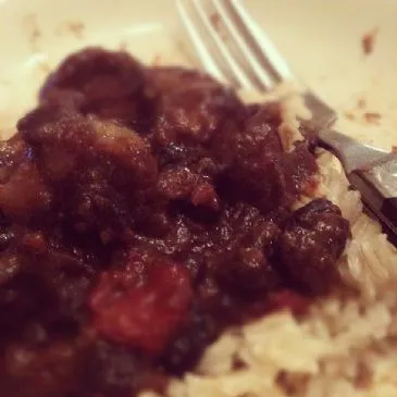 Garnelen- und Wurst-Etouffee