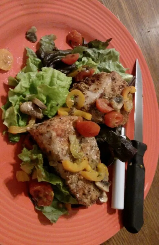 Gegrillte Schweinekoteletts