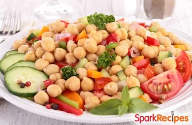 Sommer-Kichererbsensalat