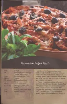 Parmesan gebackene Pasta