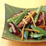 Orange-Rind-Rindfleisch-Pfanne