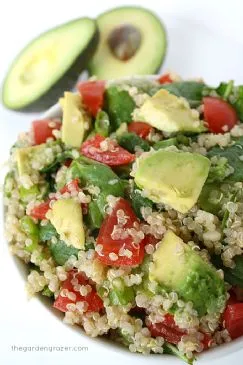 Quinoa-Avocado-Salat