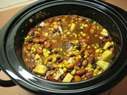 Scharfes vegetarisches Chili