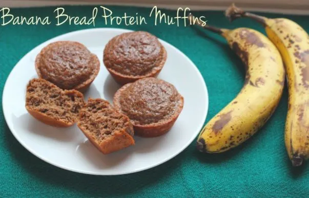 Bananenbrot-Protein-Muffins