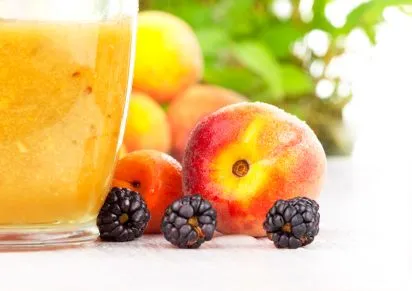 Pfirsich-Joghurt-Fizz