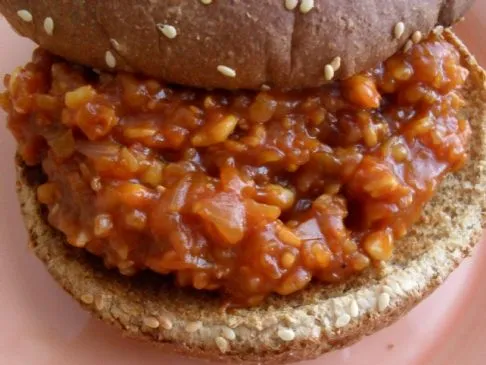 Vegetarische Sloppy Joe-Füllung