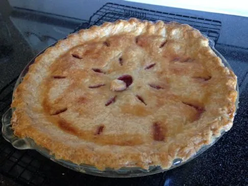 Erdbeer-Rhabarber-Kuchen