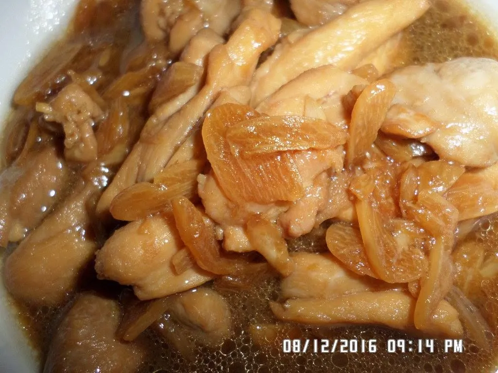 Teriyaki-Hähnchenschenkel aus dem Wok