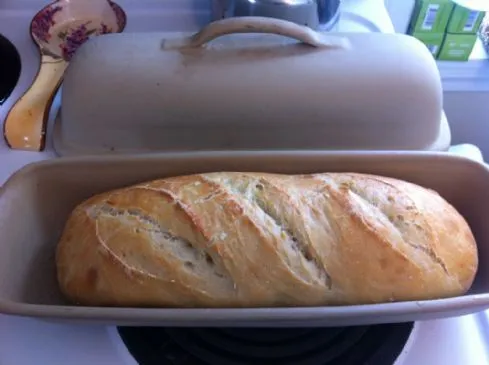 Weißes Vollkorn-Sauerteigbrot