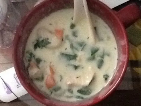 Hühnchen-Gnocchi-Suppe