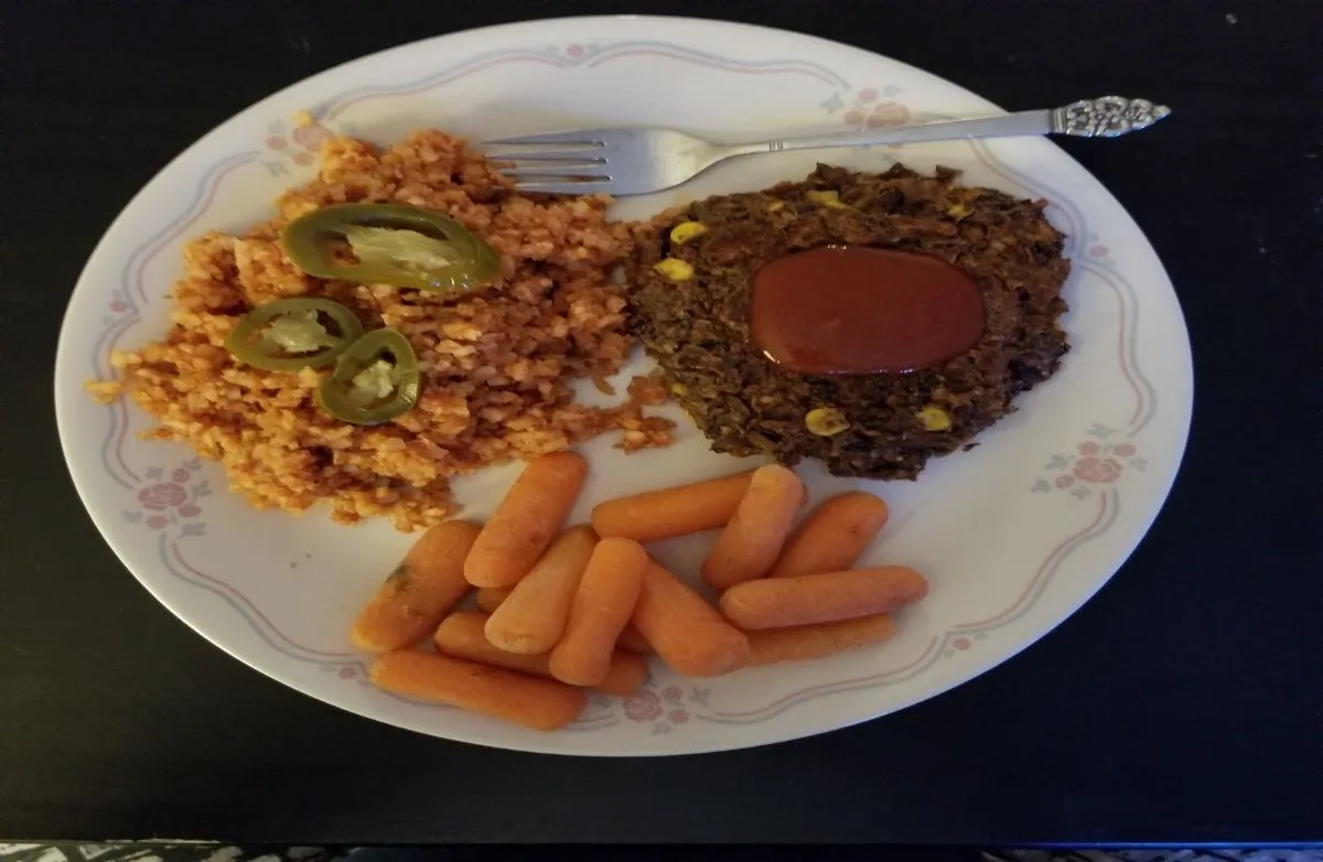 Maripats Tex-Mex Schwarze-Bohnen-Wildreis-Burger