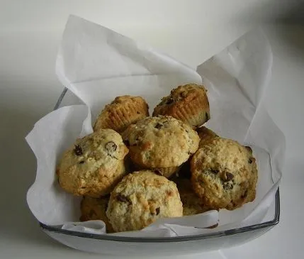 Ingwer- und Schokoladenmuffins