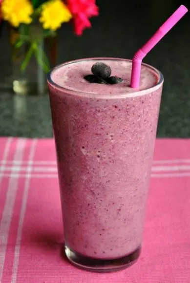 Protein-Beeren-Smoothie