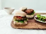 Vegane Linsenburger