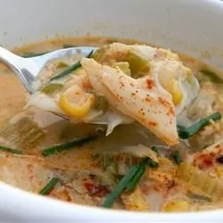 Kreolische Krabben- und Mais-Chowder – Slow Cooker