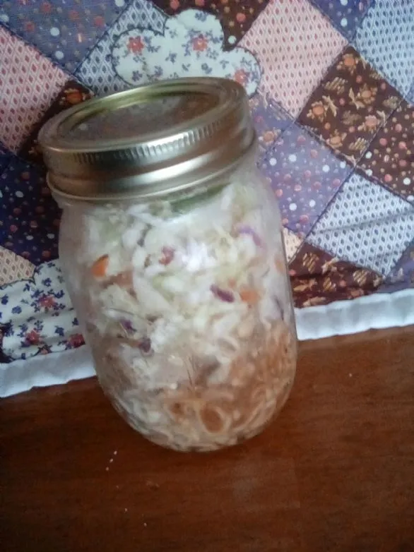 Asiatische Suppe im Glas