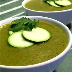 Curry-Zucchini-Suppe