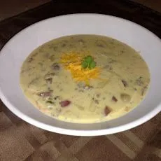 Bacon-Cheeseburger-Suppe