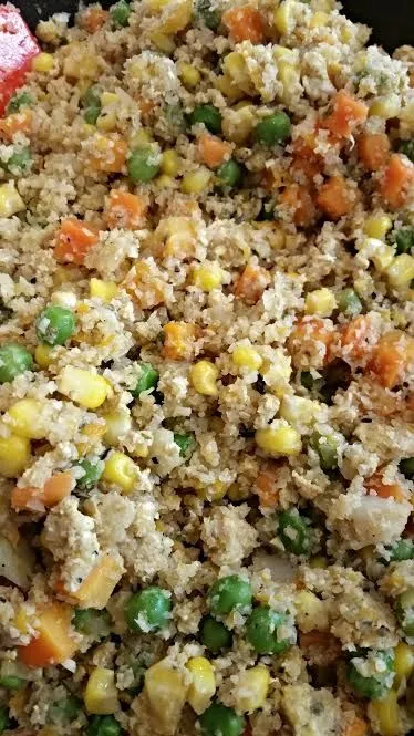 Blumenkohl "Reis" Pfanne