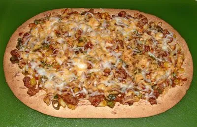 Flatout Mexikanische BBQ-Pizza