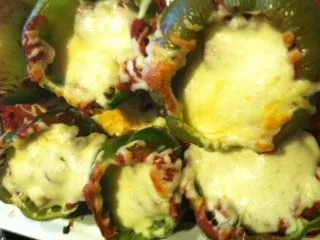 Einfache gefüllte Paprika