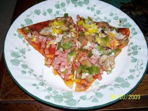 Mamas hausgemachte Pizza