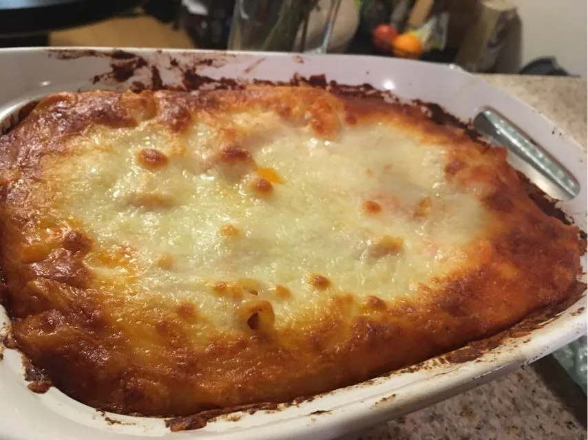 Überbackene Ziti
