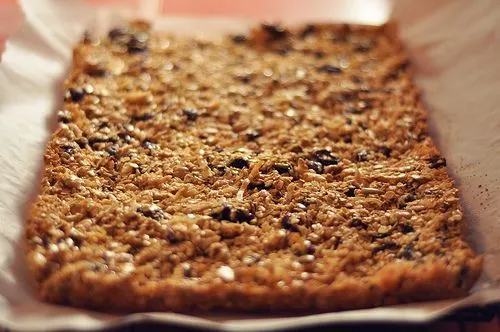 Hausgemachte Haferflocken-Cerealienriegel