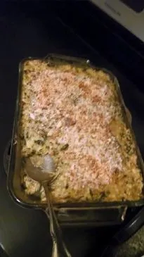 Hühnchen-Spinat-Artischocken-Auflauf