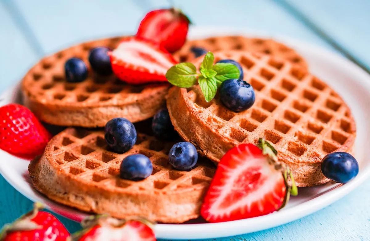 Vollkornwaffeln
