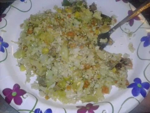 Leichter Gebratener Reis ohne Reis