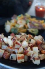 Gegrillte Knoblauchkartoffeln