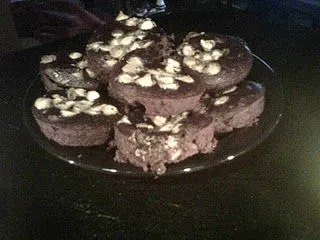 Schwarze Bohnen Brownies