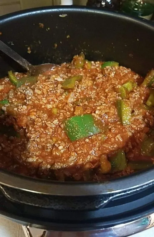 Gefüllter Paprika-Auflauf